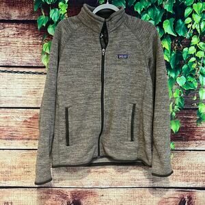 Patagonia Better Sweater Jacket Mens Medium Brown Full Zip Fleece Outdoor